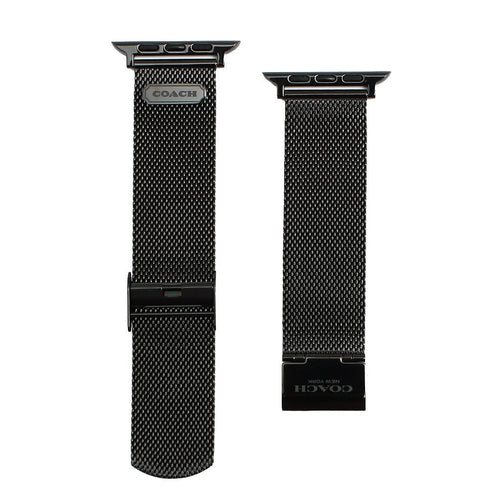 コーチ COACH Apple watch strap アップルウォッチストラップ 交換ベルト メッシュバンド 42mm 44mm 14700062 ブラック